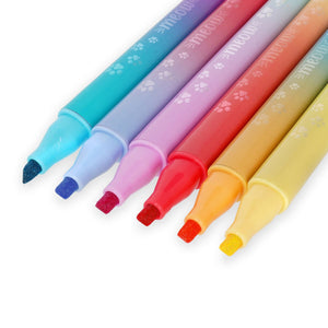 Legami - Seti 6 Dual-Tip Layering Markers - Meow