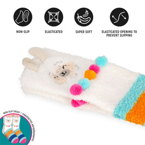 Legami - Non-Slip Llama Socks Adults - It's a Match!