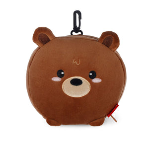 Legami - Teddy Bear Travel Pillow with Sleep Mask - My Travel Buddy