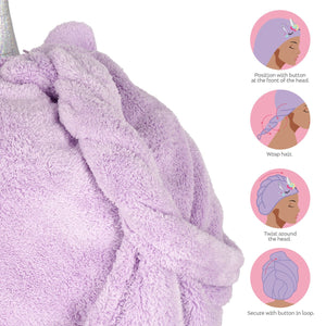 Legami - Unicorn Hair Turban Towel - Love My Hair