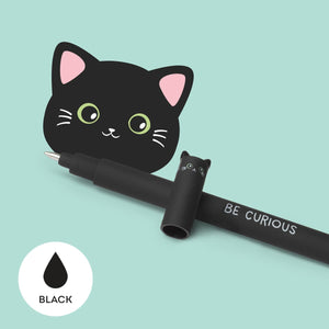 Legami - Be Curious Kitty Erasable Pen
