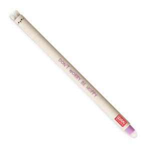 Legami - Don't Worry Be Hoppy Rabbit Erasable Pen