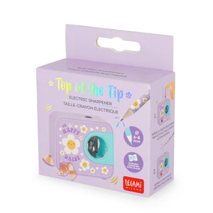 Legami - Electric Pencil Sharpener - Top Tip - Daisy
