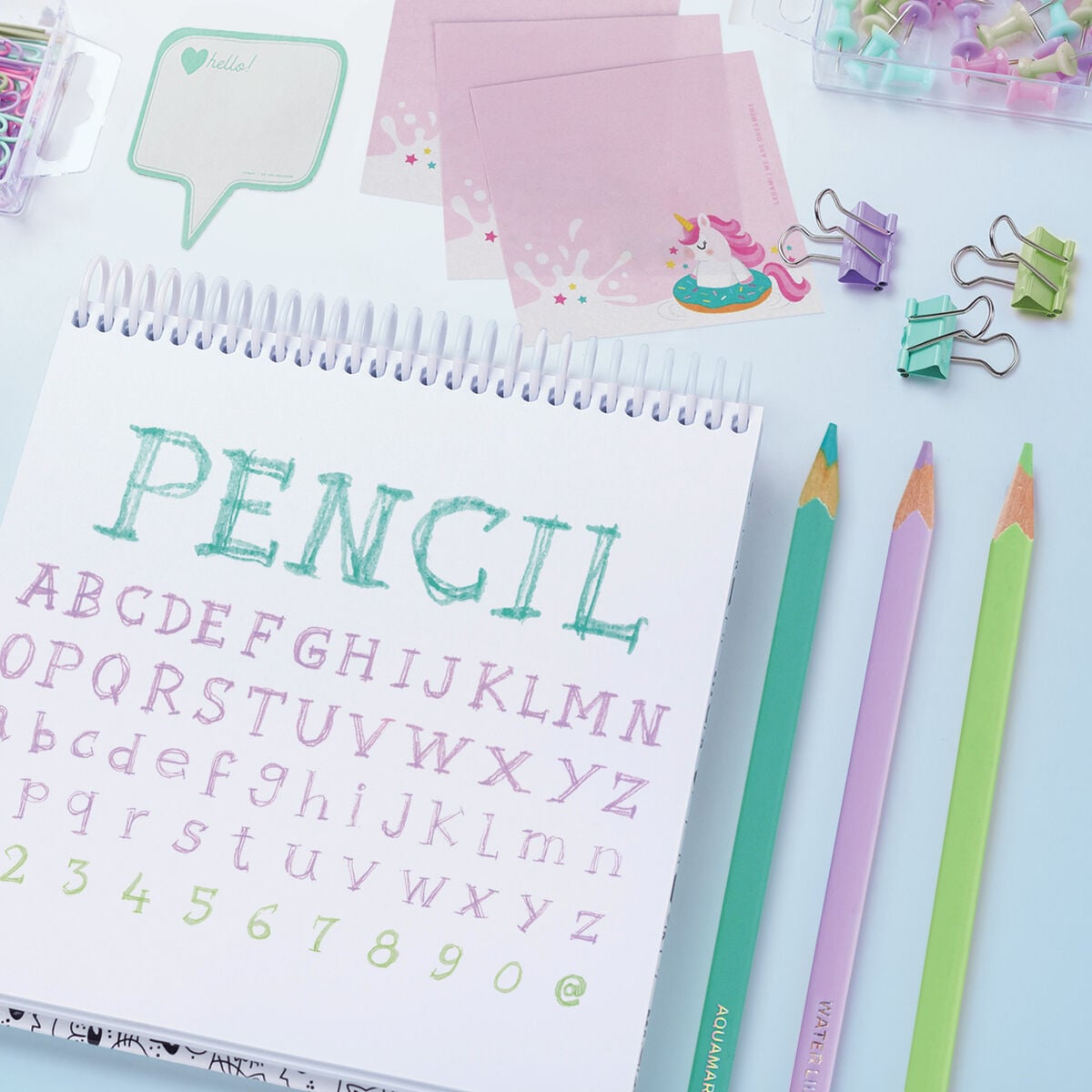 Legami - Seti 12 Colouring Pencils in Ocean Palette - Live Colourfully