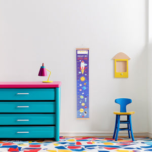 Legami - Wall-Hanging Height Chart - Space - Dream Big Little One