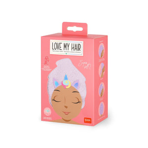 Legami - Unicorn Hair Turban Towel - Love My Hair