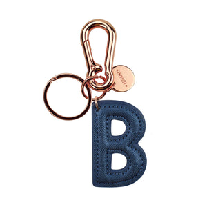 Legami - Initial Keychain - B / Blue - My Initial