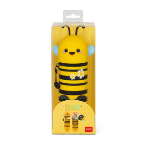 Legami - Bee "Bee Different" 2-in-1 Silicone Kalem Kutu - Kawaii