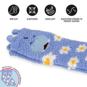Legami - Non-Slip Hippo Kids Socks - It's a Match!