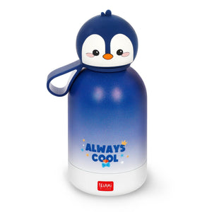 Legami - Vacuum Bottle for Kids - Penguin - Hot&Cold BFF