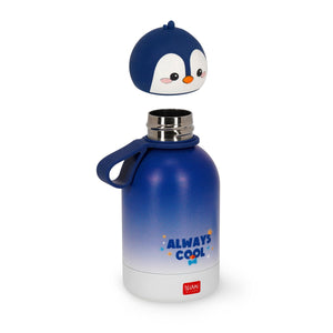Legami - Vacuum Bottle for Kids - Penguin - Hot&Cold BFF