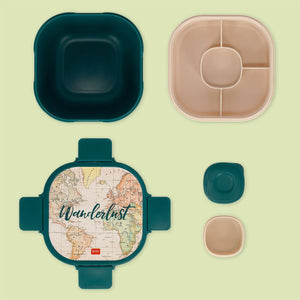 Legami - 1700 ml Bento Lunch Box - Travel - Bento Lunch Box