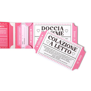 Legami - Book 24 Romantic Vouchers - Italian - Gift Vouchers