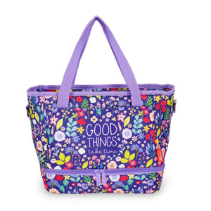 Legami - 10.8 l Lunch Bag - Flowers - Lunch Bag