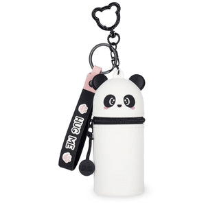 Legami - Panda Coin Purse with Keychain - Mini Kawaii