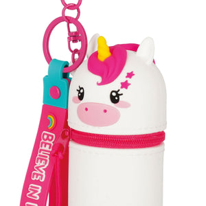 Legami - Unicorn Coin Purse with Keychain - Mini Kawaii