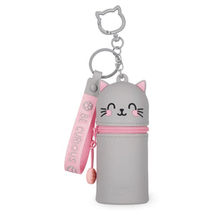 Legami - Kitty Coin Purse with Keychain - Mini Kawaii