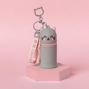 Legami - Kitty Coin Purse with Keychain - Mini Kawaii