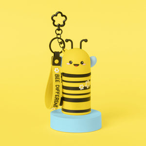 Legami - Bee Coin Purse with Keychain - Mini Kawaii