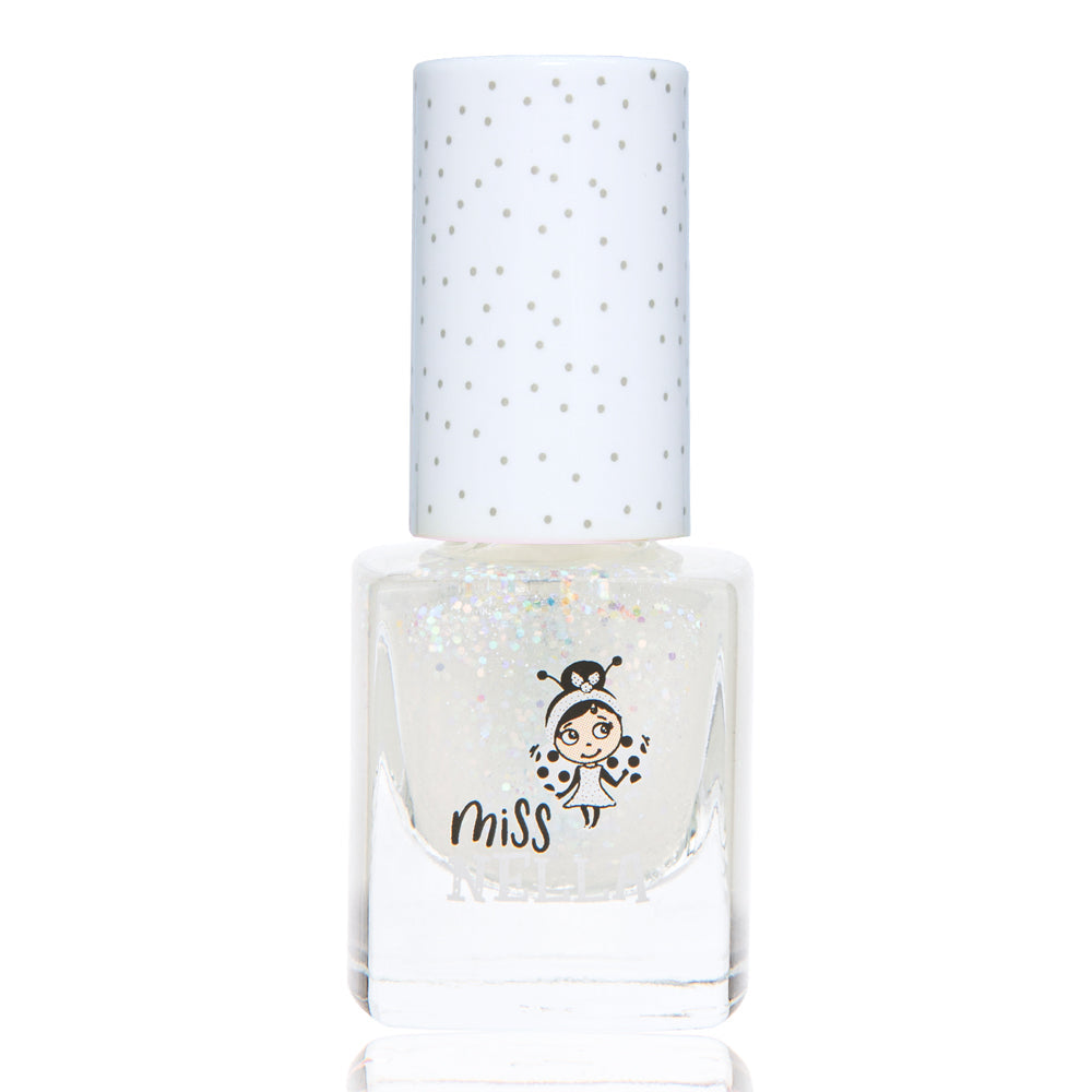 Miss Nella - Confetti Clouds: Glitter Top Coat Peelable Nail Polish