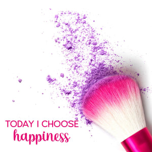 Legami - 4-Piece Floral Makeup Brushes Set - Oh My Glow!