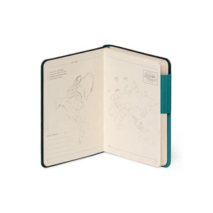 Legami - Lined Defter ile Monochrome Yumuşak Kılıf - Malachite Green - My Defter
