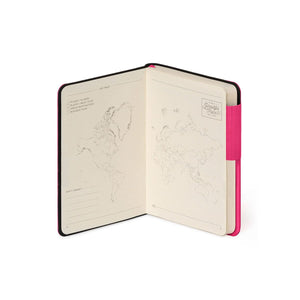 Legami - Lined Defter ile Monochrome Yumuşak Kılıf - Raspberry - My Defter