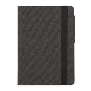 Legami - Lined Defter ile Monochrome Yumuşak Kılıf - Deep Graphite - My Defter