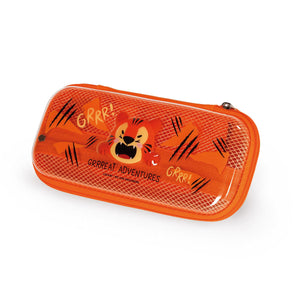 Legami - Tiger Hard Transparent Pencil Case - WonderWow