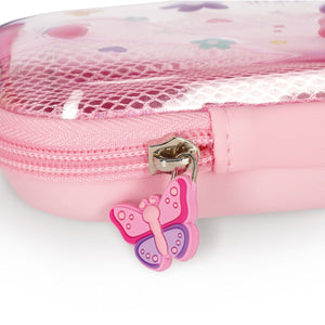 Legami - Butterfly Hard Transparent Pencil Case - WonderWow