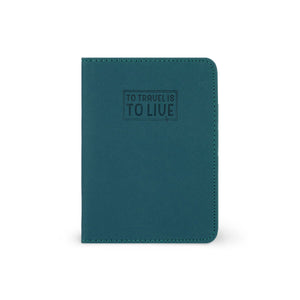 Legami - Petrol Blue Passport Tutucu