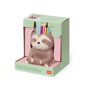 Legami - Sloth Ceramic Pen Holder - Desk Friends