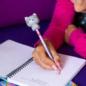 Legami - Pencil with Squishy Kitty "Be Curious" - Squishies