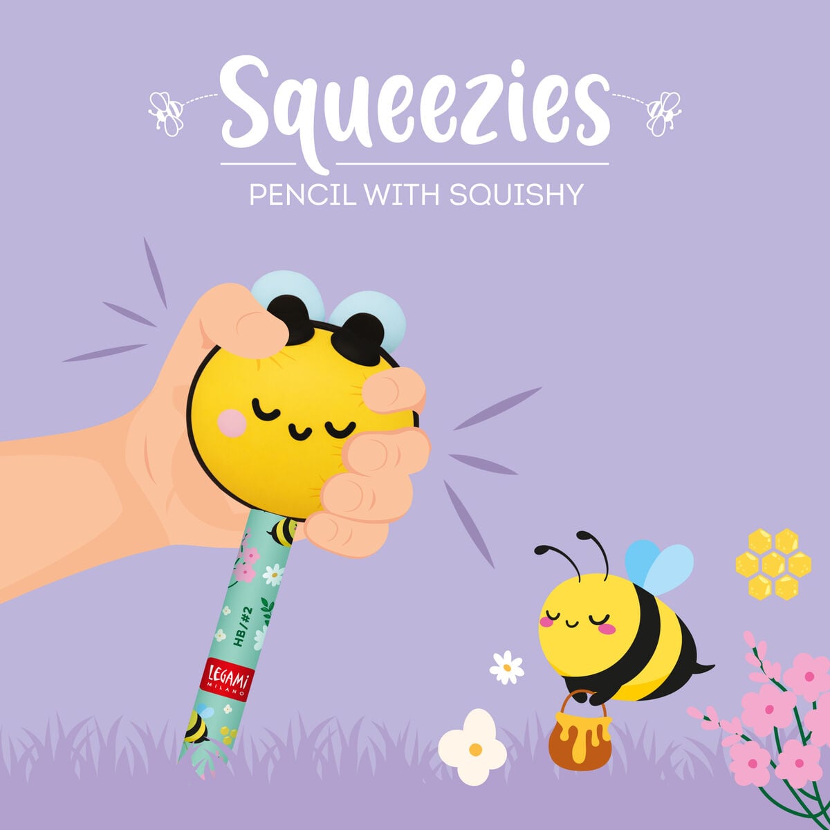 Legami - Kalem ile Squishy Bee "Be Different" - Sıkılanlar