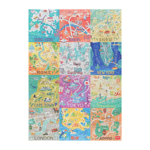 Legami - 1000-Piece Puzzle - Cities