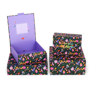 Legami - Medium Gift Box - Flowers - Retail Box