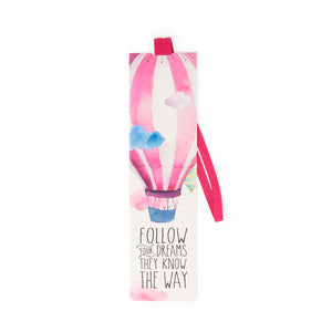 Legami - Illustrated Bookmark with Elastic Band - Hot Air Balloon - Bookmark