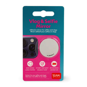 Legami - Sticky Mirror for Selfies and Vlogs - Vlog & Selfie Mirror