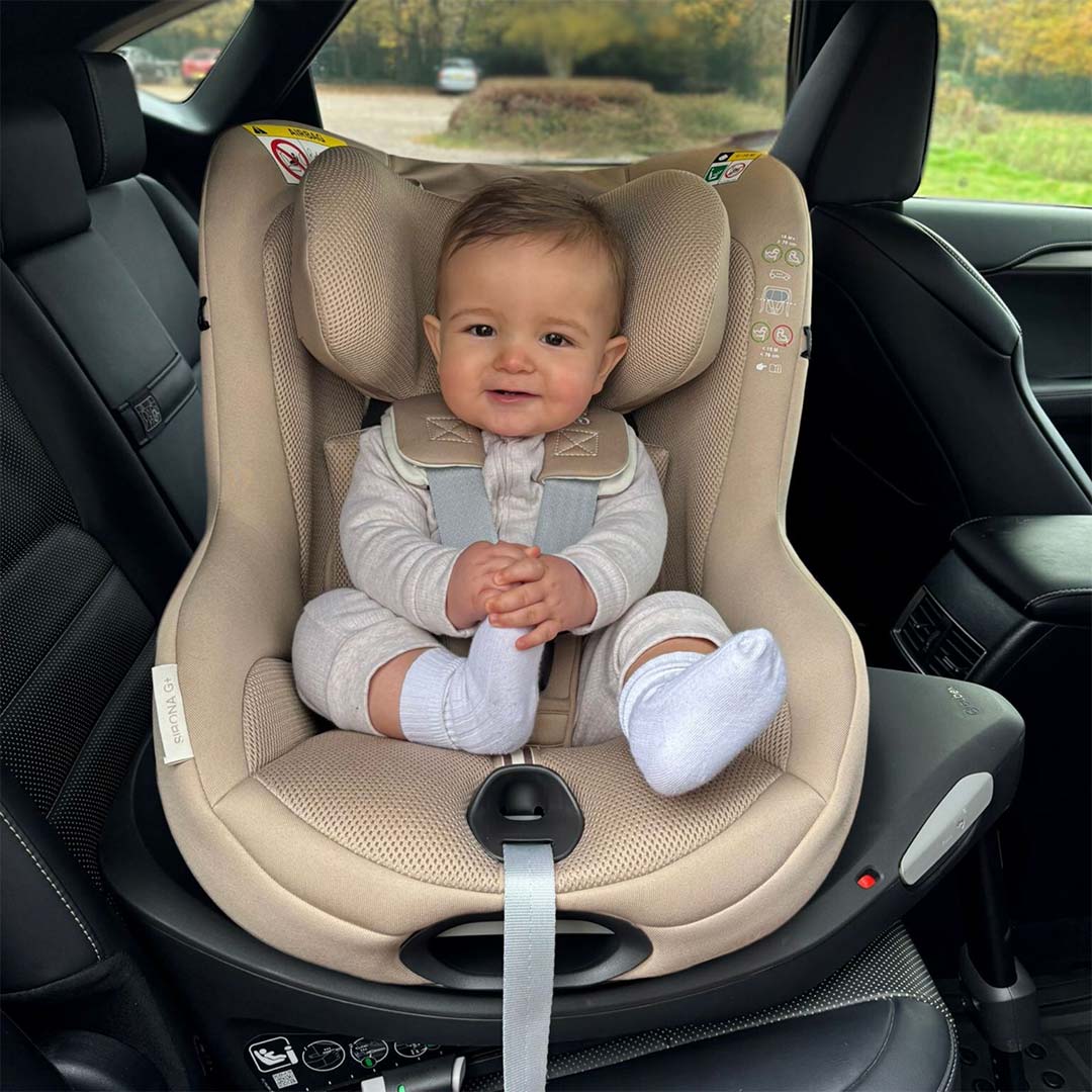 CYBEX Sirona G i-Size Plus Car Seat - Almond Beige-Car Seats-Almond Beige- | Natural Baby Shower