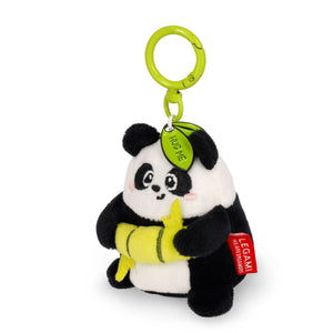 Legami - Panda Plush Toy Keychain - Tiny Super Soft!