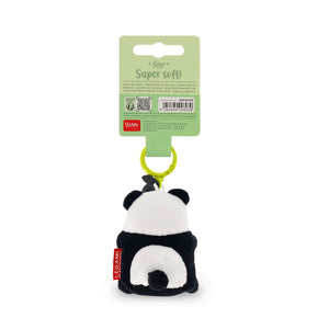 Legami - Panda Plush Toy Keychain - Tiny Super Soft!