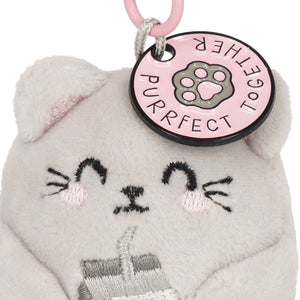 Legami - Kitty Plush Toy Keychain - Tiny Super Soft!