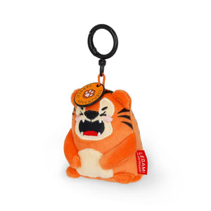 Legami - Tiger Plush Toy Keychain - Tiny Super Soft!