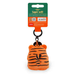 Legami - Tiger Plush Toy Keychain - Tiny Super Soft!