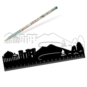 Legami - Ruler with Naples Skyline - Follow Skyline
