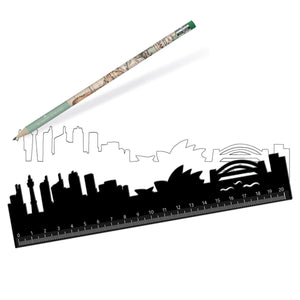 Legami - Ruler with Sydney Skyline - Follow Skyline
