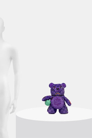 Sprayground - Peluş Ayı Sırt Çantası Mor