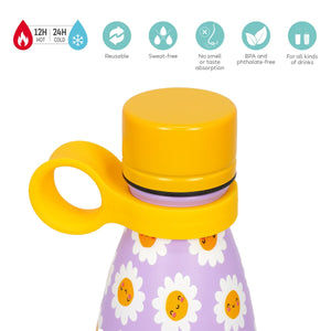 Legami - 500 ml Vacuum Bottle - Daisy - Hot and Cold