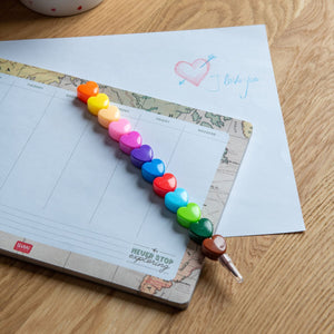 Legami - 12 Stackable Crayons - Dream in Colour