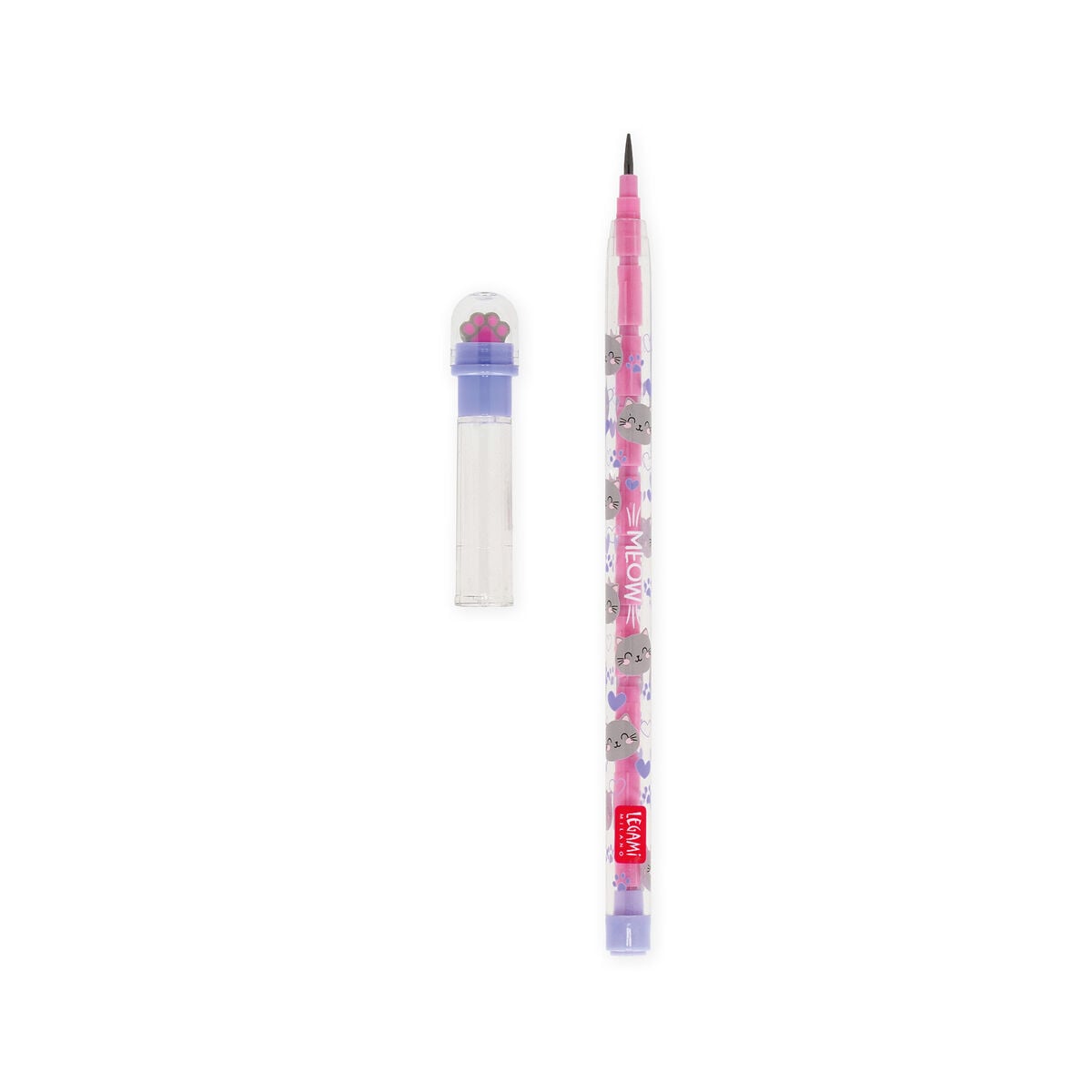 Legami - Kitty Stackable Kalem ile Eraser - Take a Tip